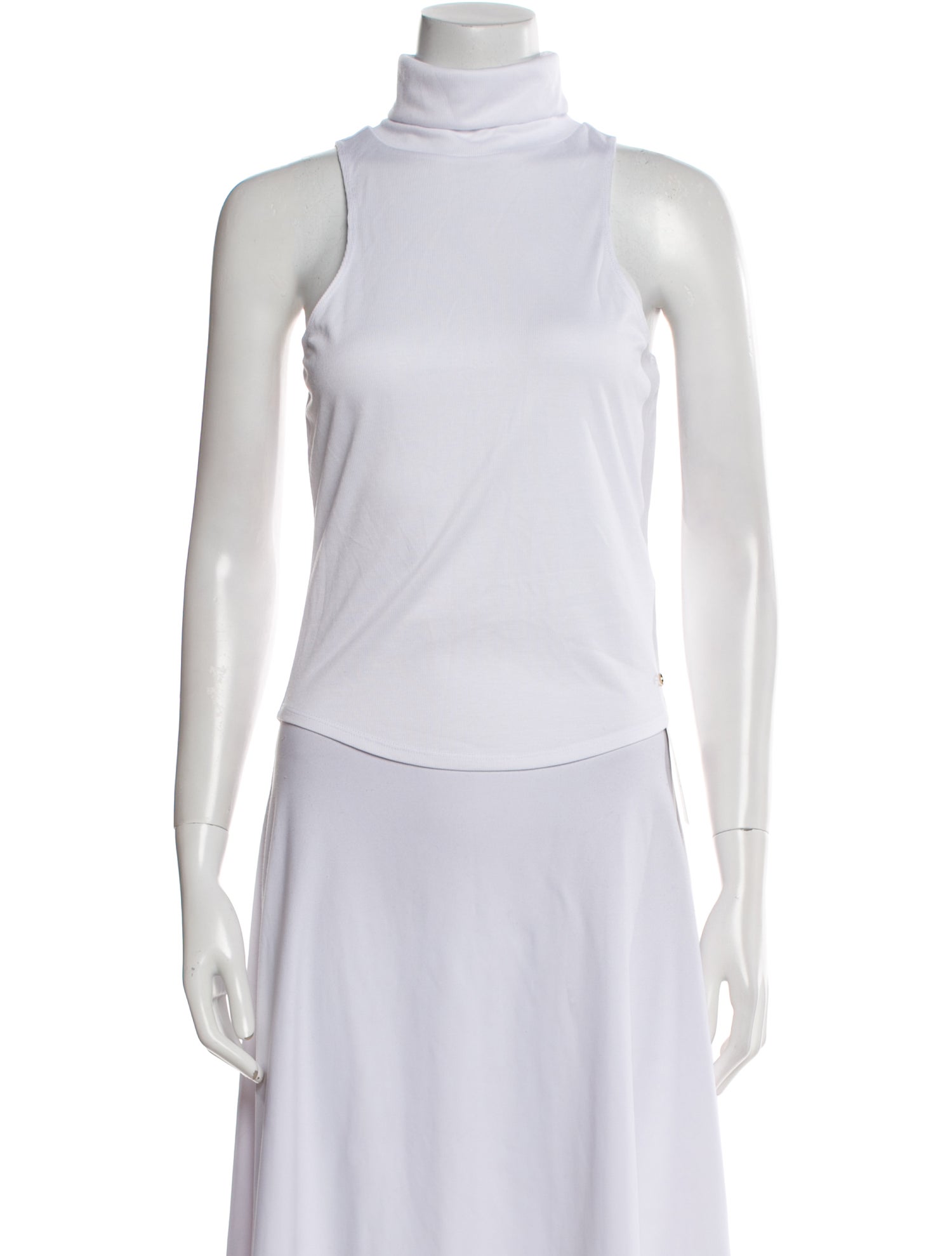 Anine Bing Turtleneck Sleeveless Top